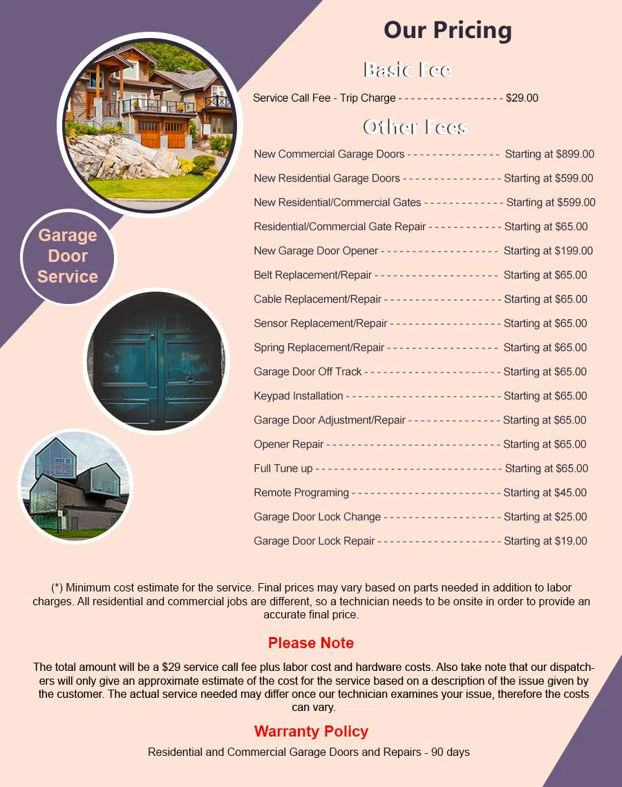 Community Garage Door Service Snoqualmie, WA 425-448-1321